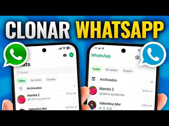 Como CLONAR o ACCEDER a WhatsApp SOLO con el NÚMERO