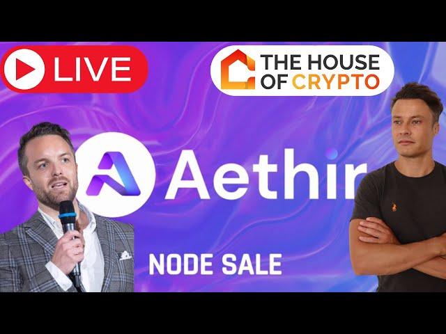 Aethir Node Sale Live - Aethir CEO Interview On Aethir Predictions For 2024