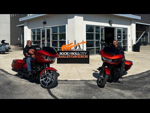 My Dad and I Purchased 2024 Harley Davidson Road Glides! Taking Delivery