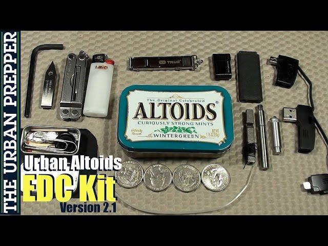 Urban Altoids EDC Tin (v2.1) by TheUrbanPrepper