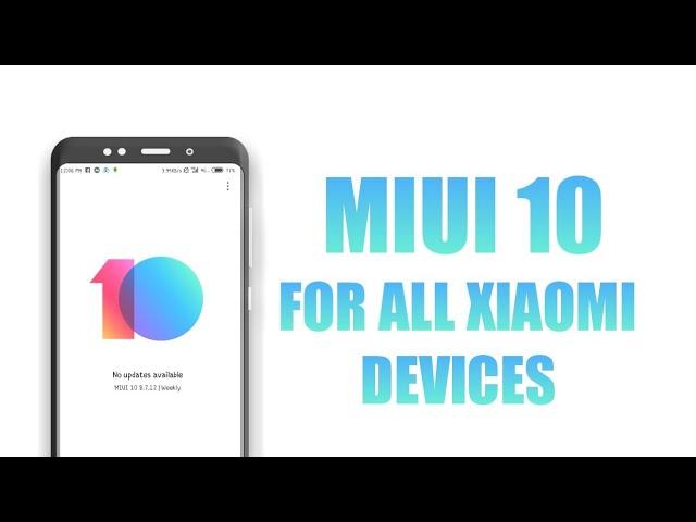 Install MIUI 10 China/Global Beta Rom Without Any Root Or TWRP On Any Xiaomi Devices