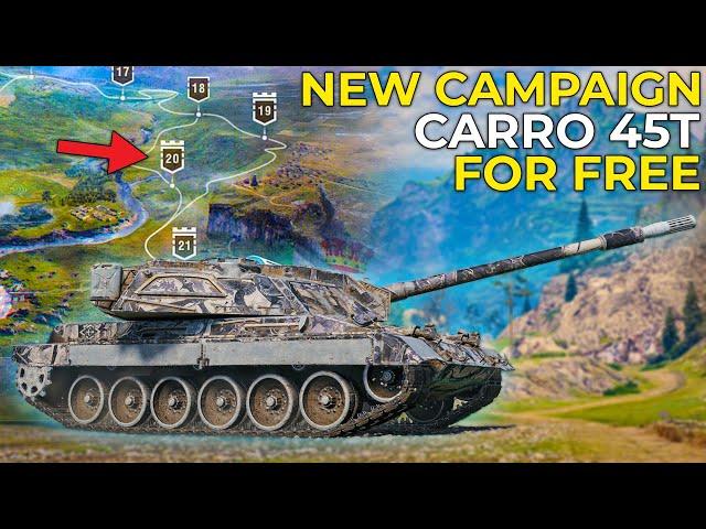 Get CW Reward for Free from NEW Campaign | World of Tanks Tour of Duty
