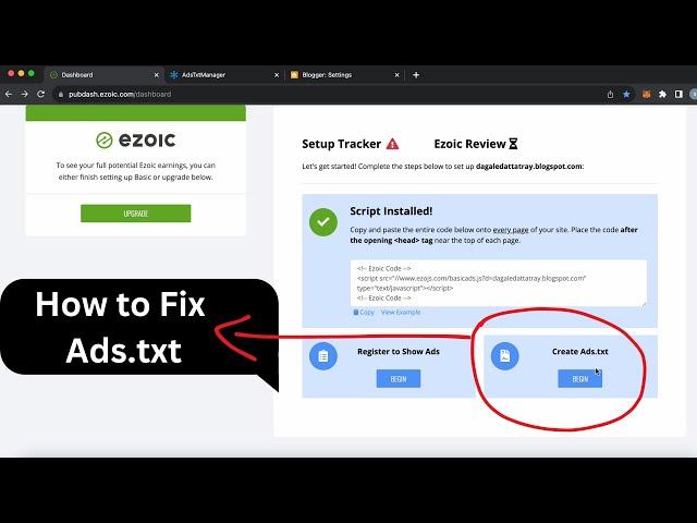  Blogger Ezoic Ads.txt: Fix It Fast with Our Step-by-Step Guide! ️ | Ezoic Ads.txt Fixed