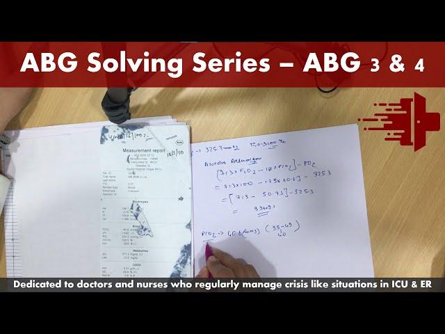 ABG solving series , ABG 3 and 4 | regularcrisis