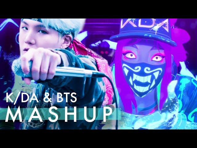 K/DA x BTS – Pop/Stars & Mic Drop (ft. (G)I-DLE, Madison Beer, Jaira Burns & Steve Aoki) MASHUP