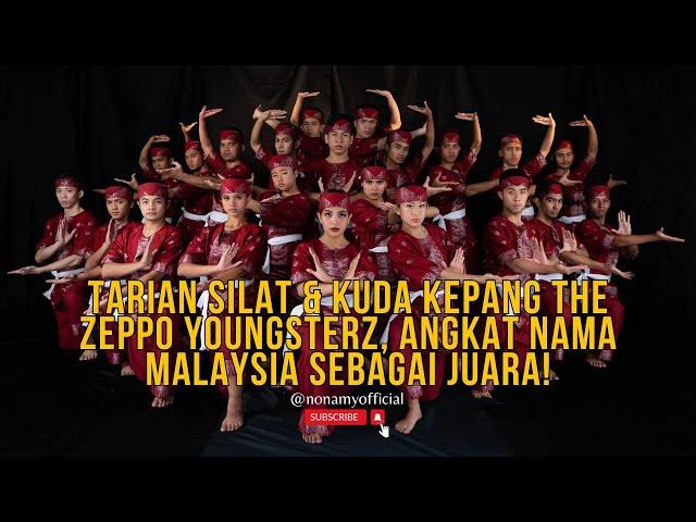 Tarian Silat & Kuda Kepang The Zeppo Youngsterz, Angkat Nama Malaysia Sebagai Juara!