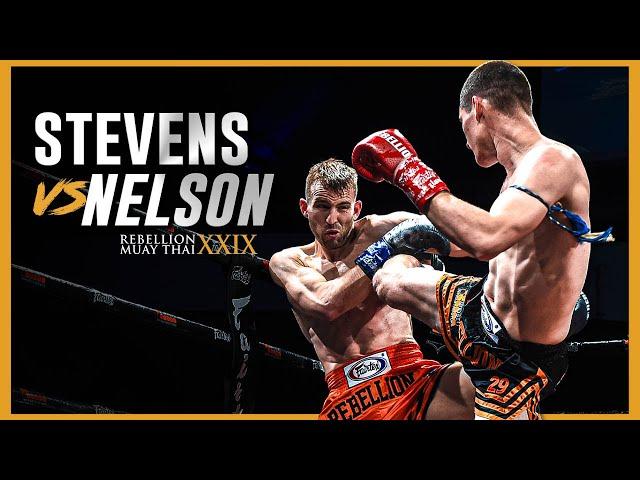 Rebellion Muaythai 29: 8man QRT FINAL Damon Nelson vs Matthew Stevens