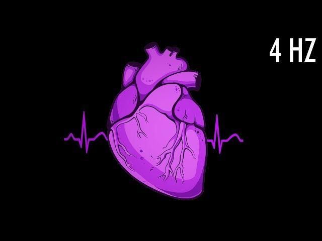 10 min Heartbeat + Binaural Beat (4 Hz)