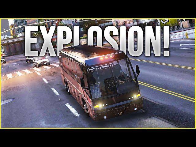 GTA ROLEPLAY SPECIAL  EXPLODIERT unser Bus wenn wir zu langsam fahren? ● LuckyV.de