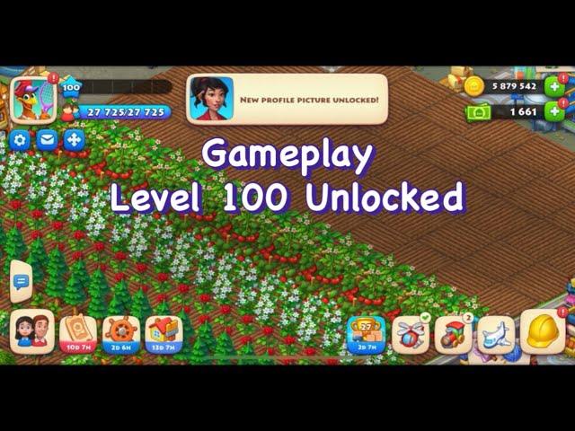 Township Gameplay : Level Up 100 !