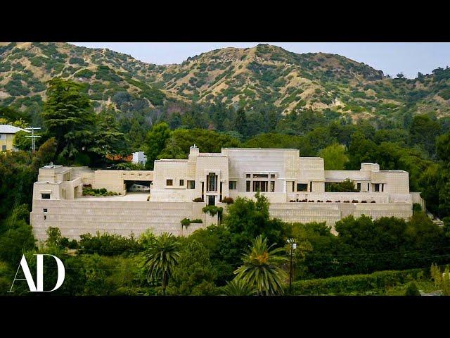 Inside Frank Lloyd Wright’s Iconic Mayan-Revival Mansion | On the Market | Architectural Digest