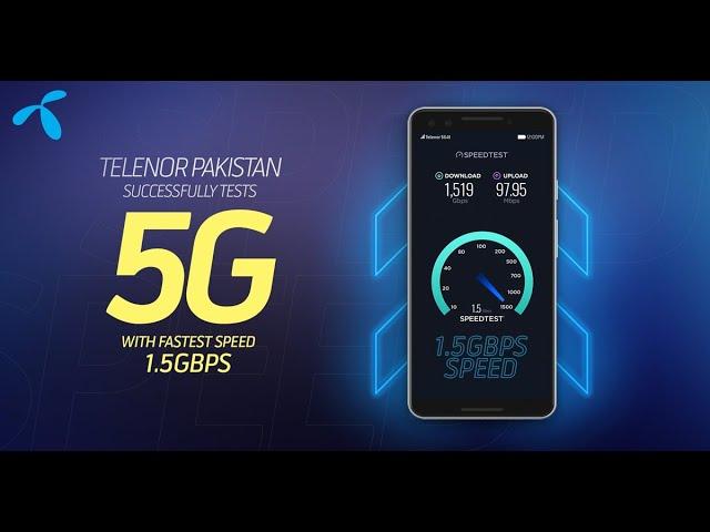 Telenor Pakistan Tests 5G in Pakistan [Speedtest Results]