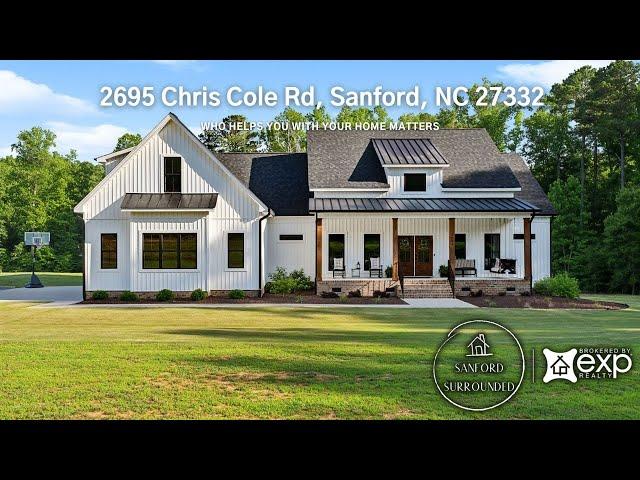 2695 Chris Cole Rd, Sanford, NC 27332 | $675,000