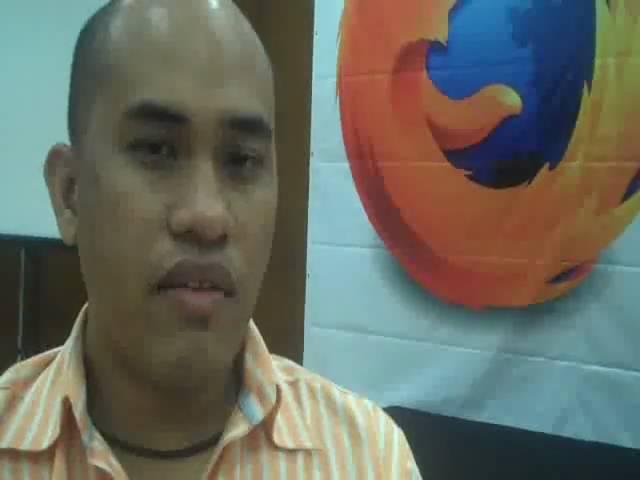 Mozilla 5th Anniversary Celebration - Interview of Regnard Raquedan