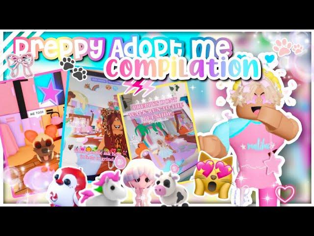 10 Minutes of PREPPY ADOPT ME TikToks! Preppy Adopt Me TikTok compilation! ️️