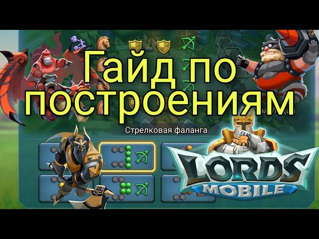 Lords Mobile - ГАЙД по фалангам и клинам! Разбираемся с механикой игры. Как это дерьмо работает