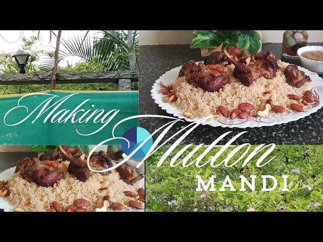 Today I am making Arabian Desh Mutton Mandi .