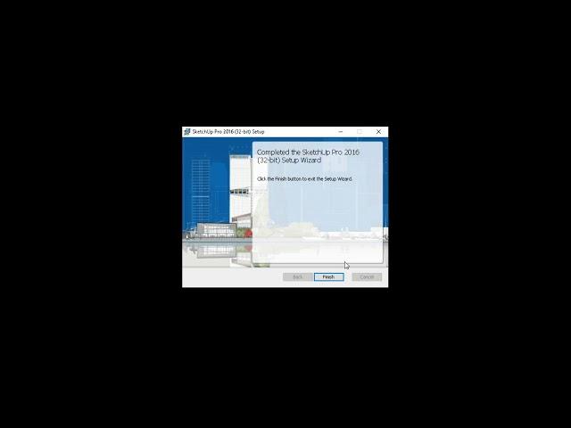 CARA INSTALL SKETCHUP 2016
