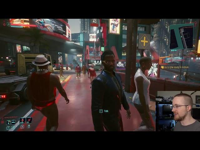 Cyber Python 2077 - Using computer vision to read and walk from Cyberpunk 2077 map