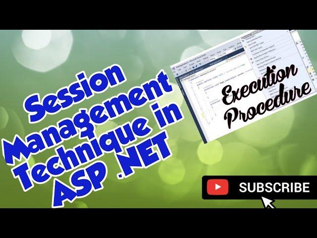 Session Management in ASP NET