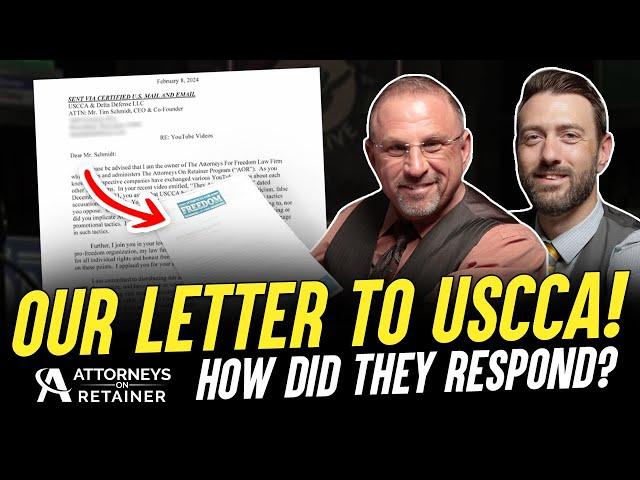 AOR's Letter To USCCA - How Did They Respond To Our Questions?