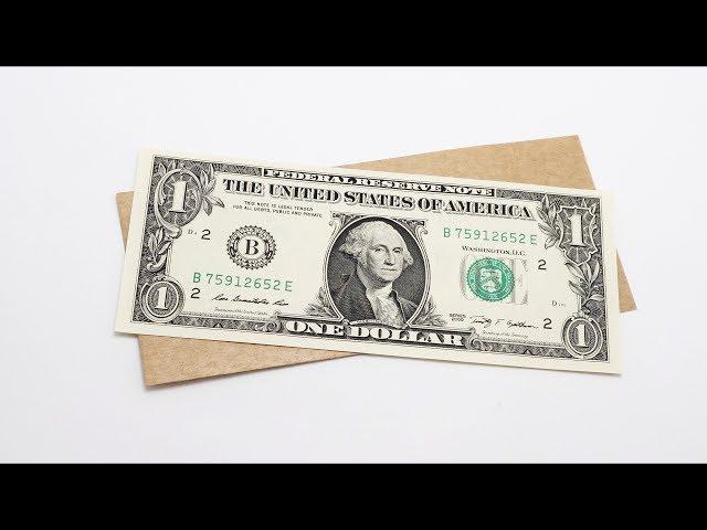 A4 to DOLLAR BILL SIZE (Agustí Cerdan) - Origami Tip #8