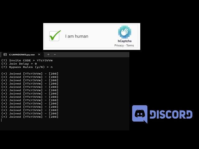 DISCORD TOOL | ADVANCED JOINER (Captcha bypass, Accept Rules, Custom Delay) 2023