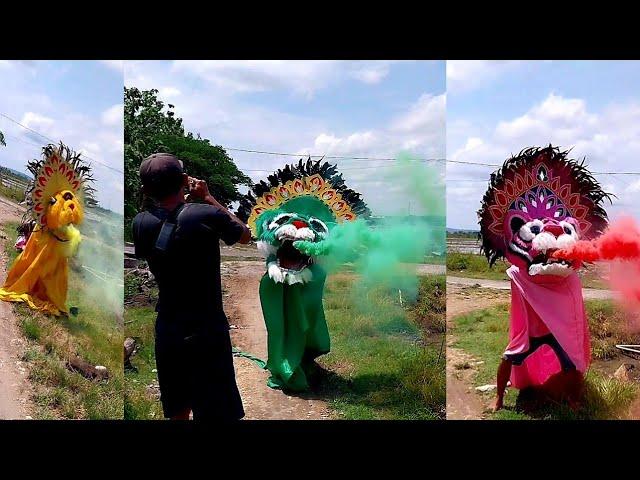 TERBARU BALIK LAYAR BARONGAN WARNA WARNI WERDOYO DEMAK