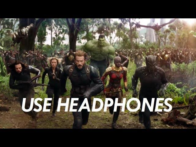 3D SOUND | USE HEADPHONES | INFINITY WAR TRAILER