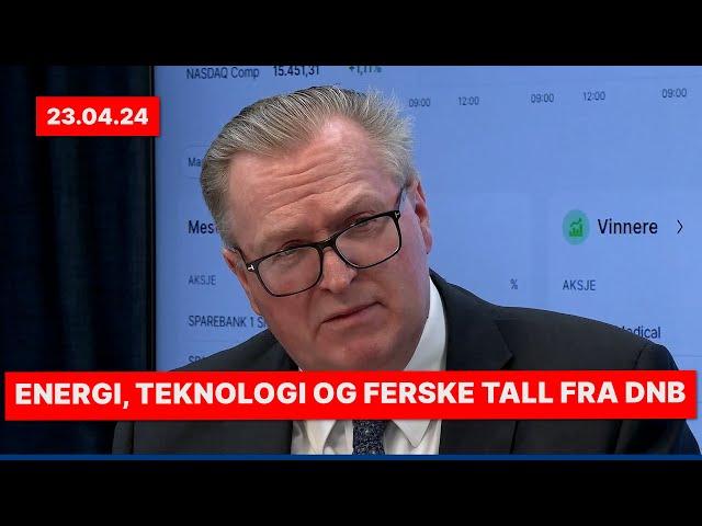 Energi, teknologi og ferske tall fra DNB