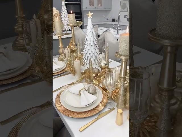 Your Christmas dining table inspo #christmas #homeinspo #christmasideas