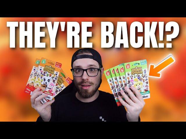 ANIMAL CROSSING AMIIBO CARDS ARE BACK!? | Unboxing Amiibo Cards