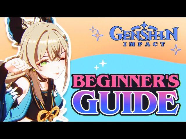 Genshin Impact Beginner Guide 2024 How to Play? Tips & Tricks  F2P Guide for Beginner