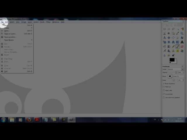How to resize an image in Gimp