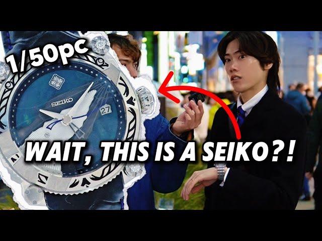 We Found a RARE Seiko in Ginza - Japan Street Interview