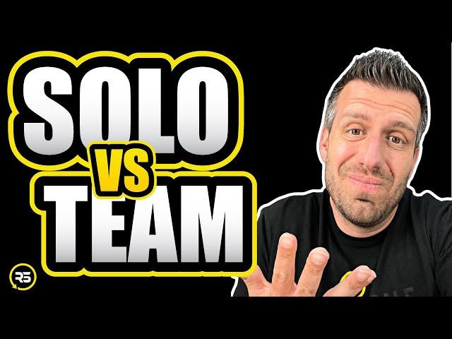 Should a New Real Estate Agent Join a Team or go Solo?