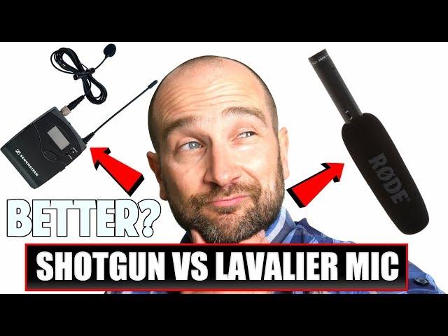 Lavalier Mic vs Shotgun Mic - Which One is Right for YOU?