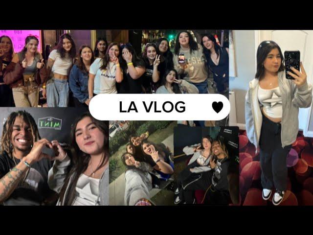 LA Vlog! (see ysb tril in concert!!)