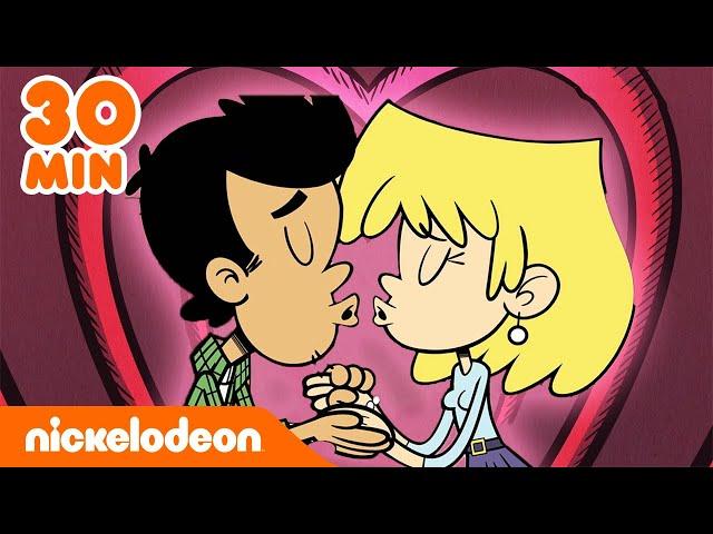 Loud House | 30 minutos de SAN VALENTÍN | Las parejas favoritas | Nickelodeon en Español