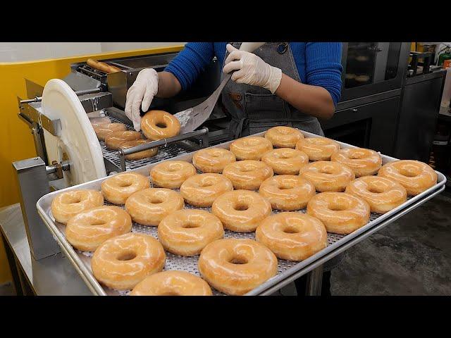 Donuts Automatic Machine! Ring Donuts with Various Toppings - Korean Donut Shop