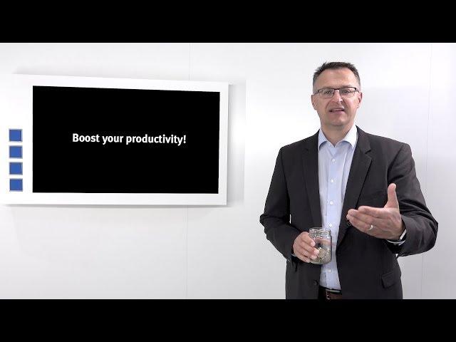 Boost your productivity – Standardisation and modularisation in automation technology