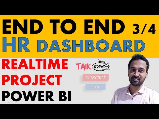 Power BI End to End HR Real Time dashboard (3/4) #TAIK18 Power BI