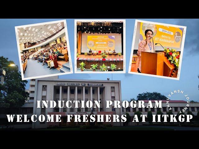 Freshers' Welcome at IIT Kharagpur: A Grand Induction Program! | Ph.D. and MS Students |