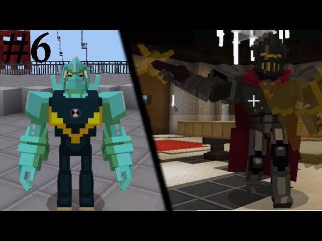 DIAMONDHEAD BEATS UP FOREVER KNIGHT! - Minecraft x Ben 10 - Walkthrough Part 6