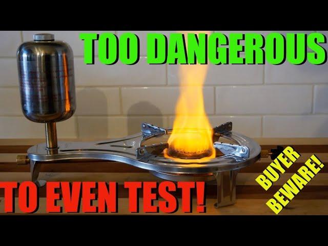 TOO DANGEROUS to Even Test! - Large Lixada Alcohol Stove