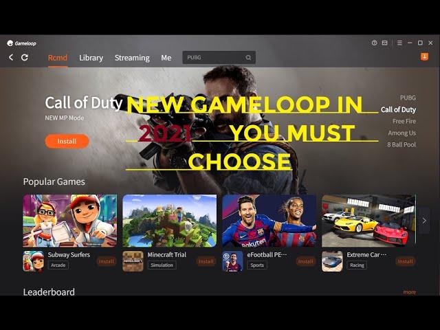 How to download and install the new version of Gameloop in 2021