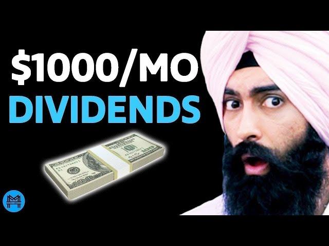 DO THIS To Make $1,000/Month From DIVIDENDS! (Passive Income) | Minority Mindset