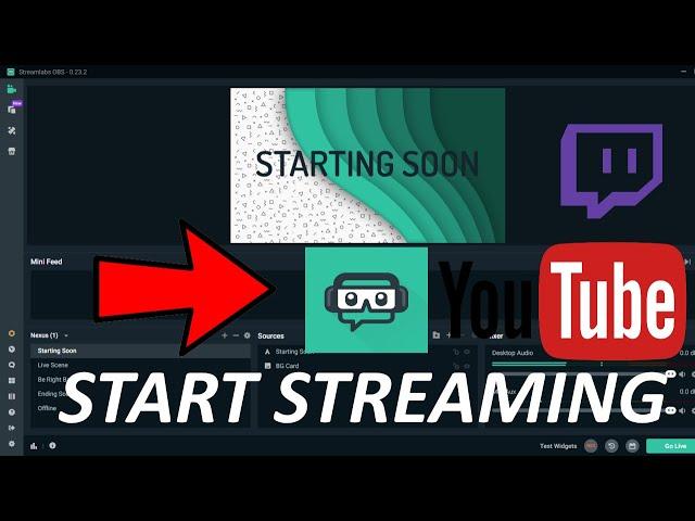 How to Start Streaming Using Streamlabs OBS (2021)