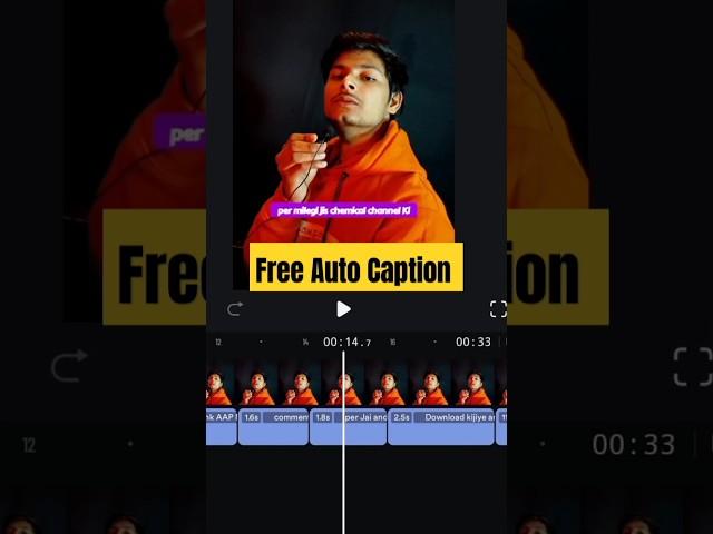 Genuine Free Auto Captions app For Youtube | Best Free Automatic Captions App For #shorts #trending