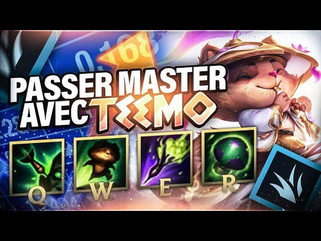 PASSER MASTER AVEC TEEMO JUNGLE ? - LE MASTER EST ATTEIGNABLE AVEC UN PICK ATYPIQUE (Ft. Charles)